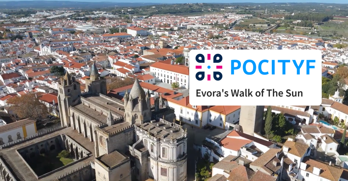 Evora walk of the sun